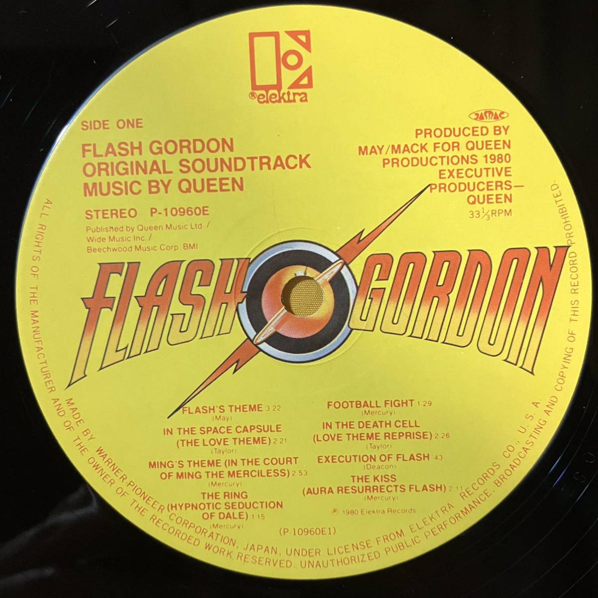 【SALE】12H-1帯付き クイーン Queen / フラッシュ・ゴードン Flash Gordon P-10960E LP レコード アナログ盤の画像2