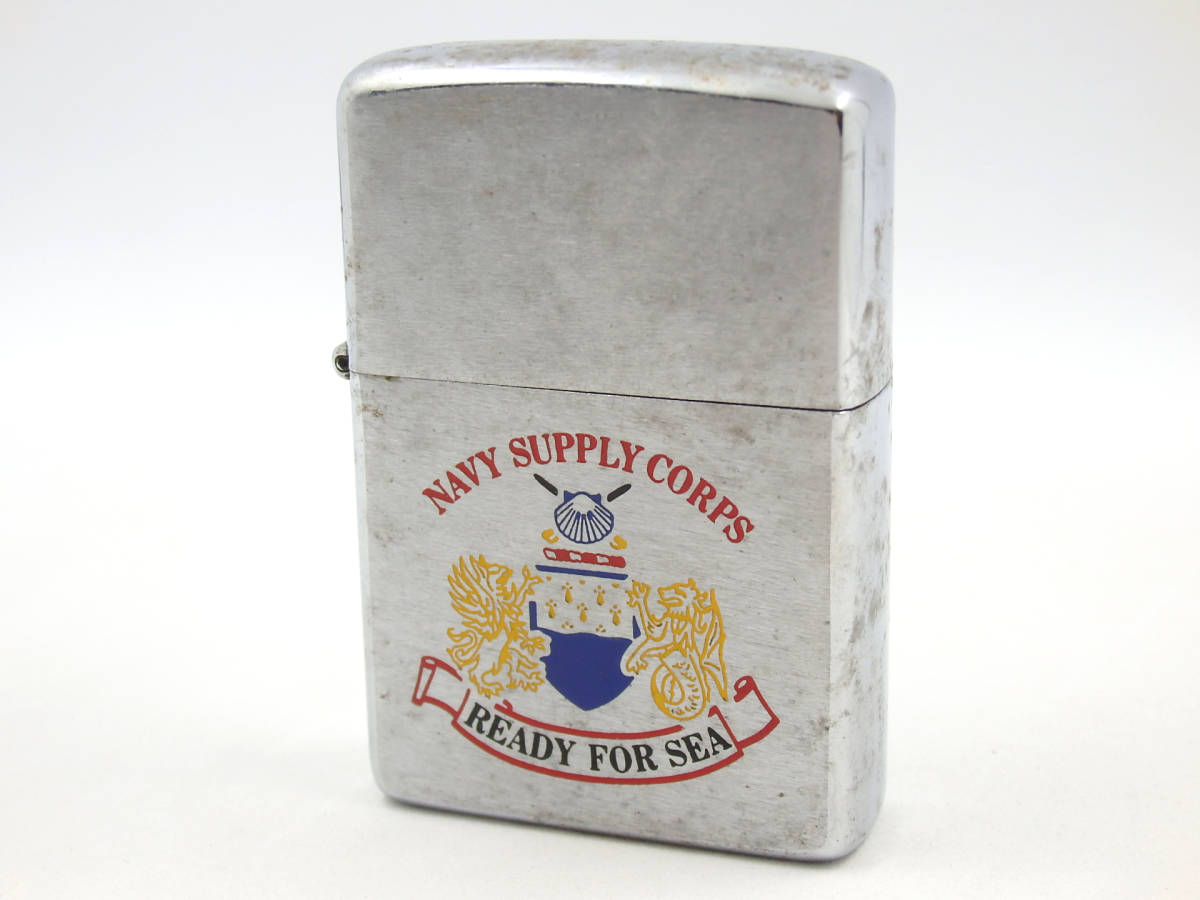 G12-53 Zippo ジッポー ライター NAVY SUPPLY CORPS READY FOR SER_画像2