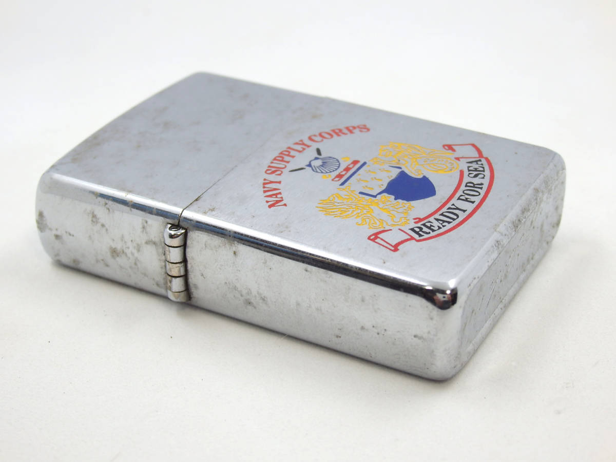 G12-53 Zippo ジッポー ライター NAVY SUPPLY CORPS READY FOR SER_画像7