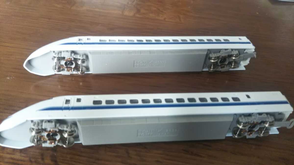 TOMIX JR 300系新幹線 先頭車両 ２両 ライト点灯 状態確認良好 梱包後に定形外郵便かゆうパケットにて発送_画像4