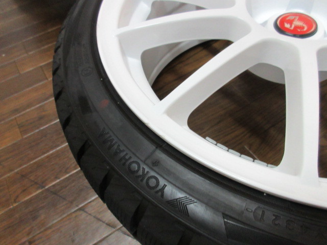 【送料無料・税込み】ASSO Partire 17in7.5J+35 4穴PCD98 ヨコハマ iceGUARD iG70 205/40R17 アバルト 500/595_画像8