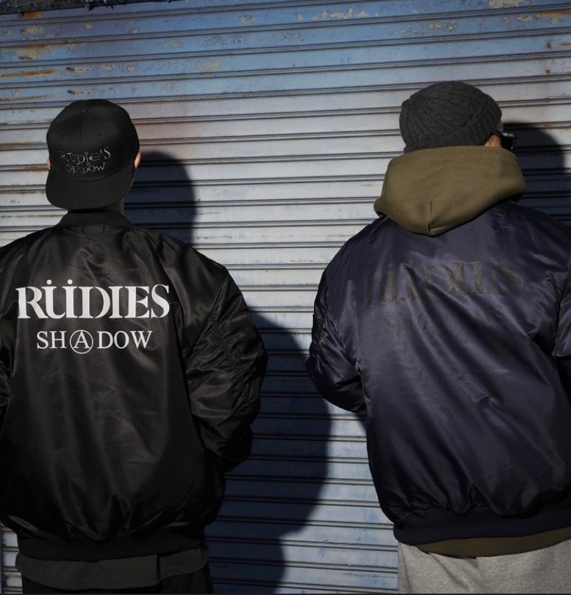 限定セール RUDIES ルーディーズ■送料込■中綿アウター■ボンバージャケット MA1 紺XL■フライトジャケット ストリート 10feet スタジャン_画像9