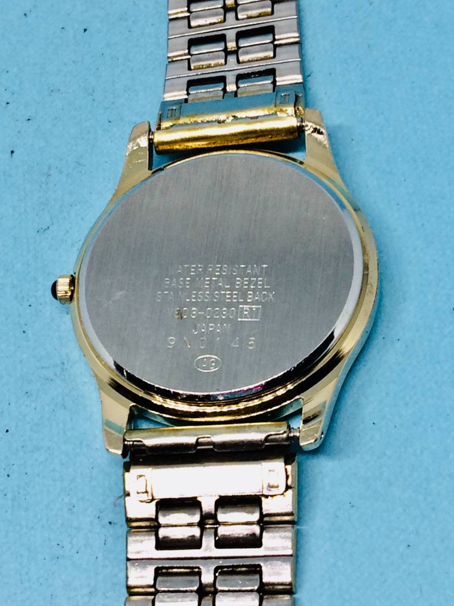 (B59)粋な時計(*'▽')セイコーアルバ・サクセススモセコ（電池交換済）ゴールドユニセックス腕時計USED（送料全国一律185円）素敵な時計。_電池交換・クリーニング済み