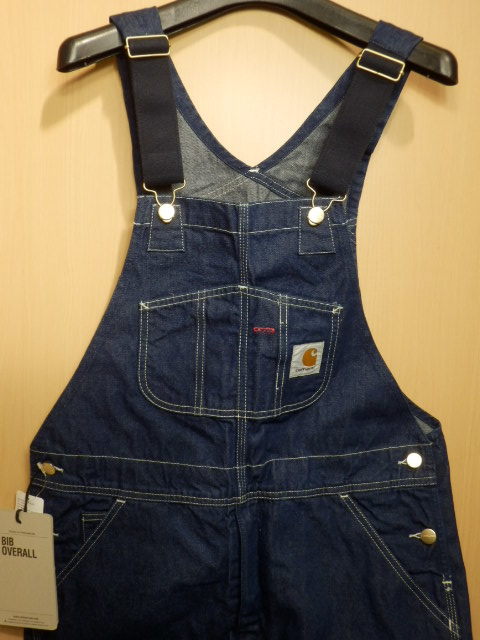 【Carhartt WIP】 BIB OVERALL カーハート　オーバーオール　30W x 32L 新品 タグ付 CARHARTT _画像1