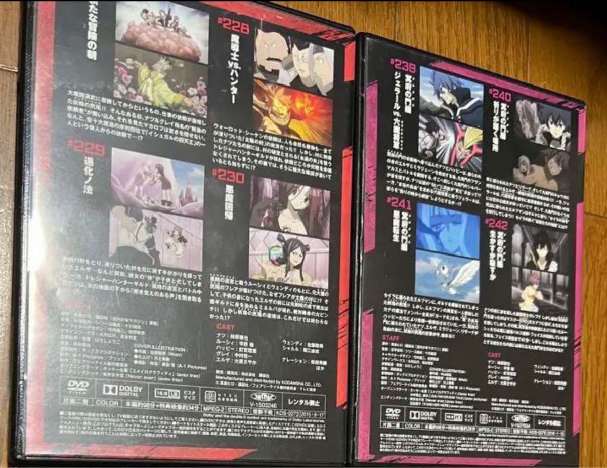 フェアリーテイル アニメーション  DVD 1.4