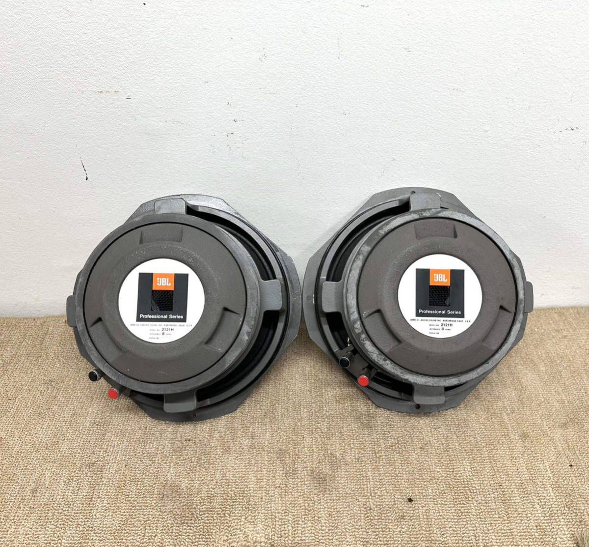 JBL 2121H スピーカーユニットペア。動作確認済み、新しい JBL 2121H スピーカーユニットペア。動作確認済み、新しい