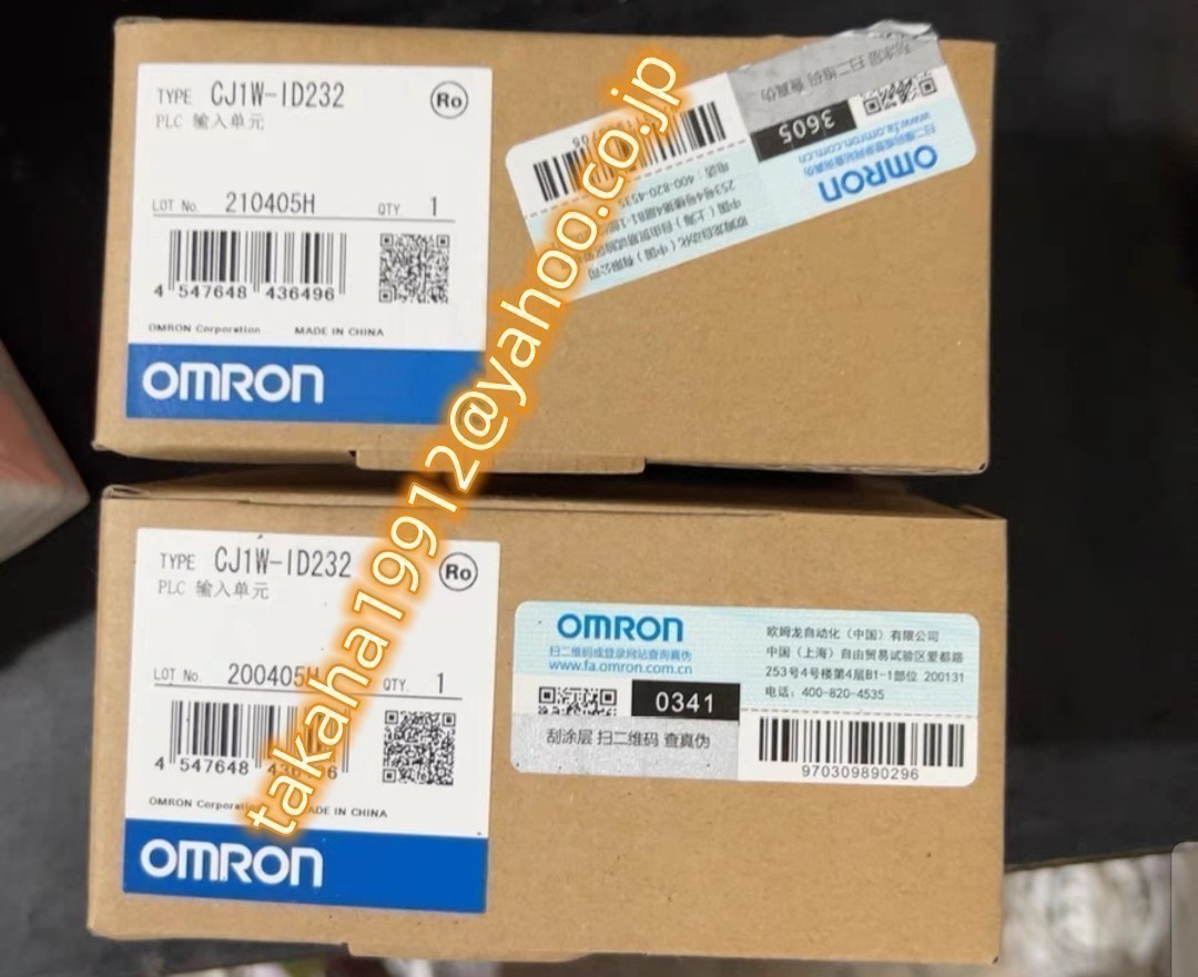 ◆【新品！】オムロン　CJ1W-ID232 DC入力ユニット【６か月安心保証】