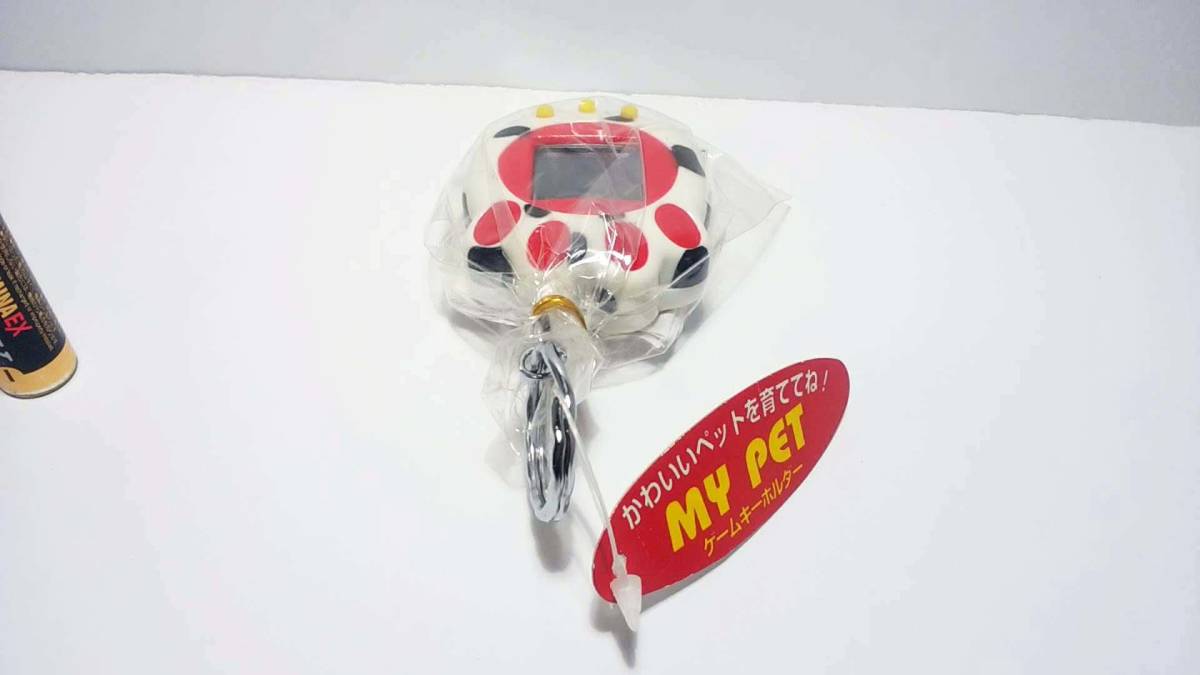 MY PET GAME MASCOT KEY RING /マイペット　ゲームキーホルダー　育成ゲーム　※育てると天使か子供が・・　非売品(not for sale)・未開封_画像8