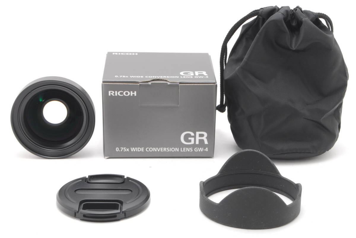 RICOH GW-4 GR III for wide conversion lens roughly clean & roughly clear.. accessory great number gathered.