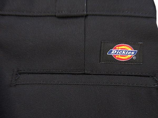 新品 ◆ディッキーズ ◆Dickies ◆ブラック ◆W36インチ ◆874 ◆股下32インチ ワークパンツ 定番 作業着 作業服 チノパン_ロゴ