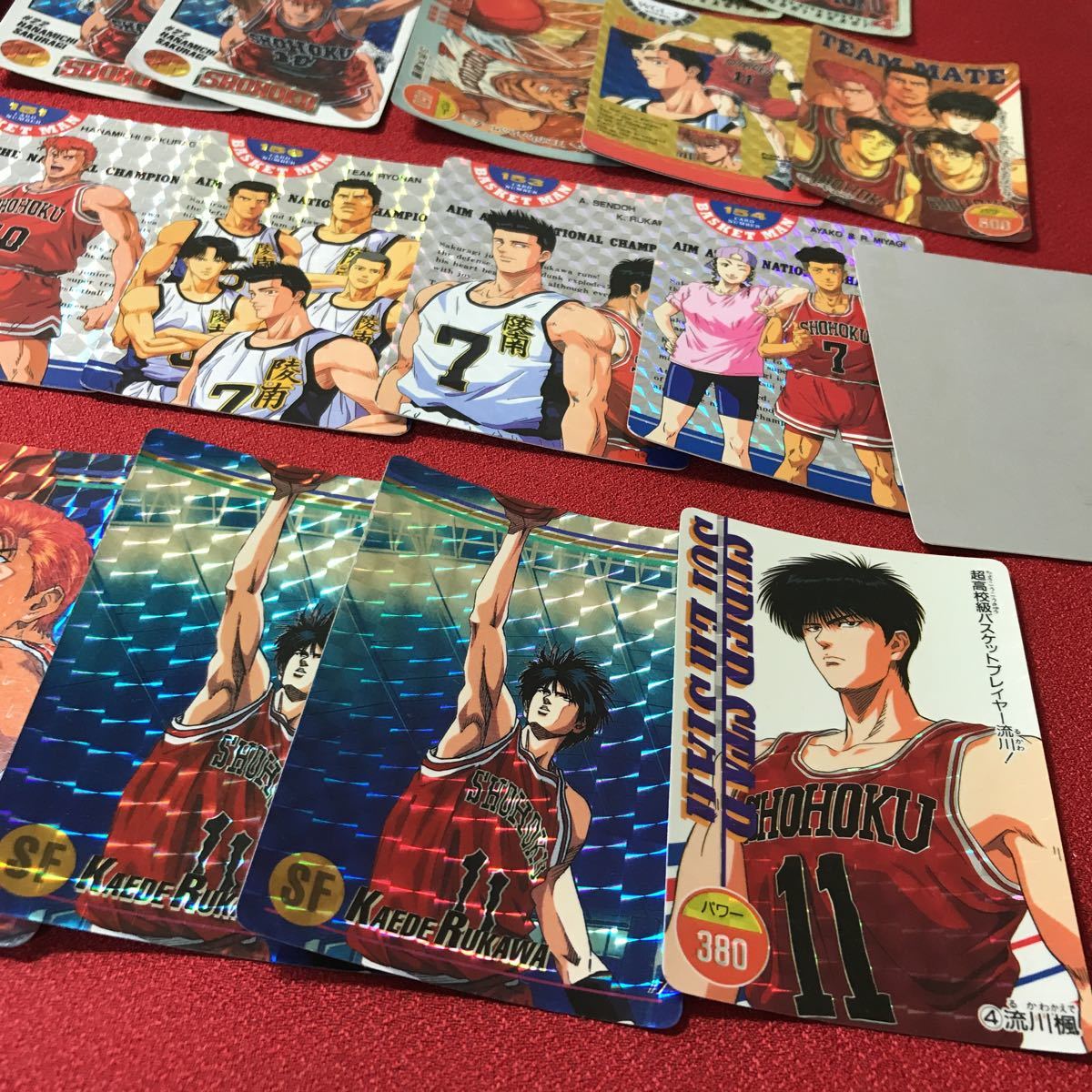 ☆希少！スラムダンク slam dunk アマダ カードまとめ キラ多数 湘北 陵南 当時物 レトロ【LPG】レターパックライト _画像5