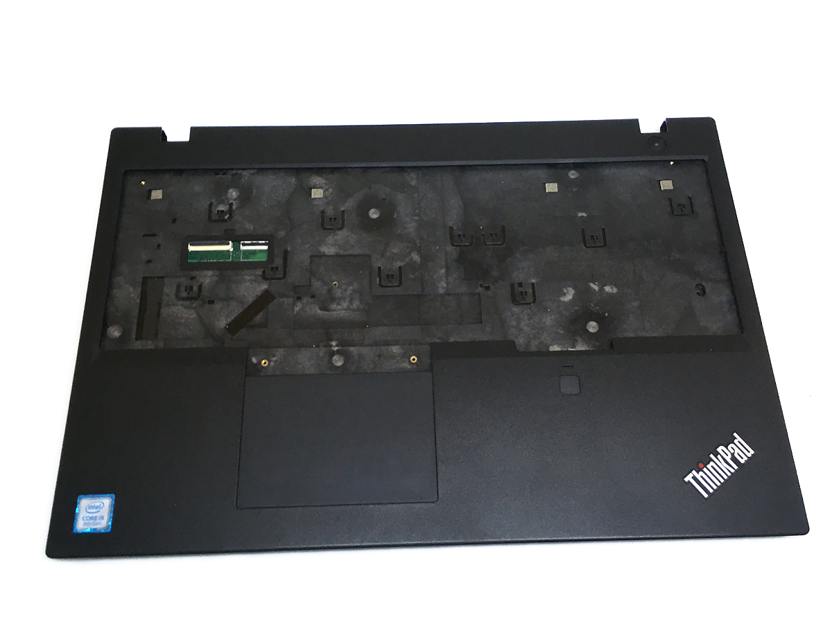 10★ThinkPad L580下半身/Core i5-8250U/1.6Ghz/指紋センサー/M.2マウンタ 正常動作品(パームレスト左上にクラック_画像1