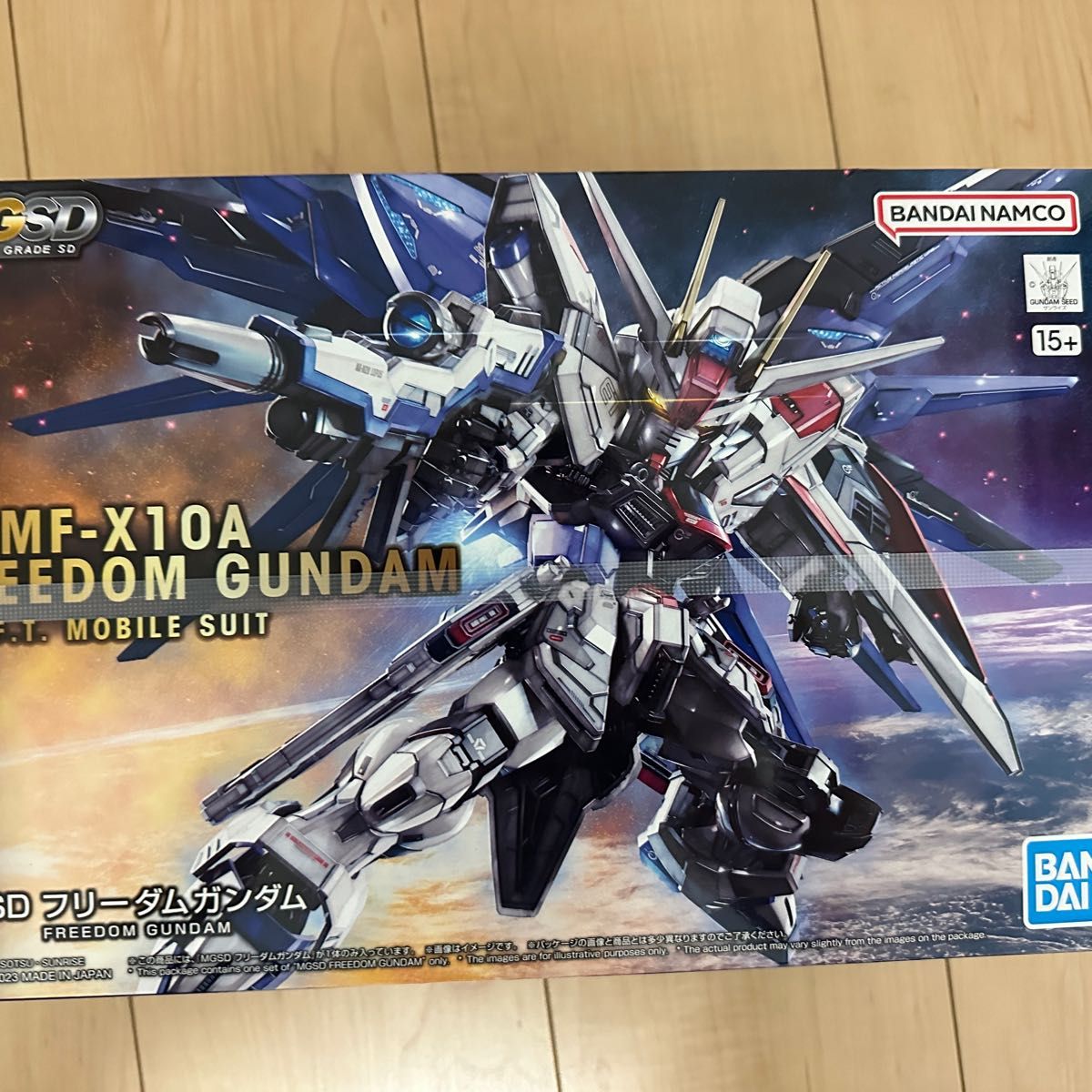 新品未開封　MGSD フリーダムガンダム　 機動戦士ガンダム　SEED すぐ発送！！