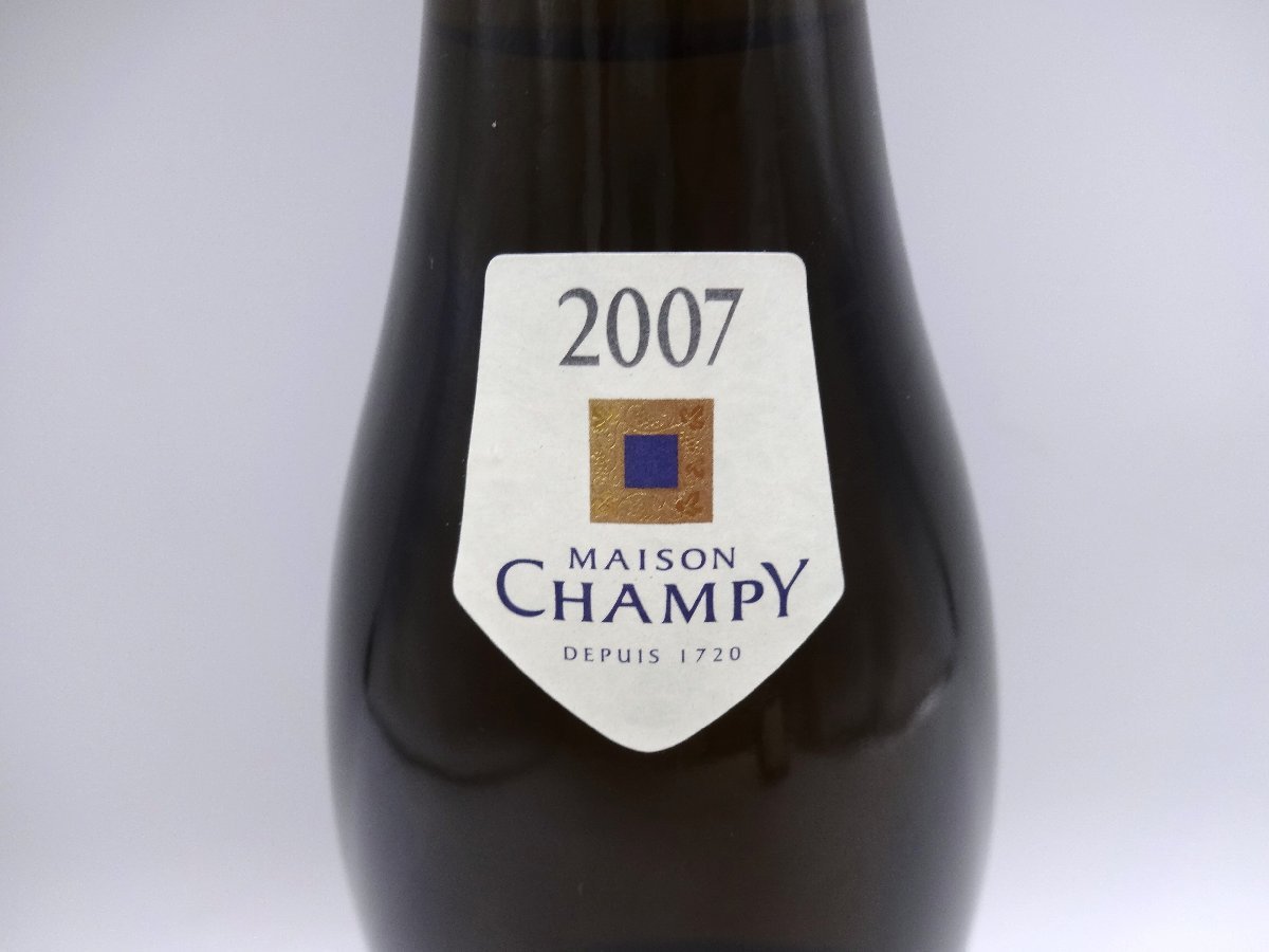 ★●K4985_1 Maison Champy Bourgogne Chardonnay 2007 メゾン シャンピー ブルゴーニュ_画像3