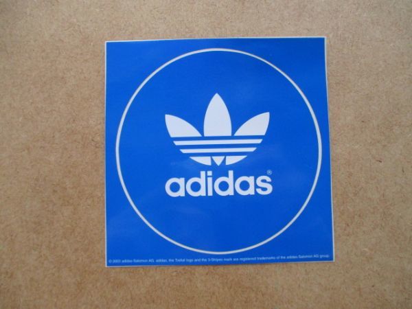 アディダス adidas ノベルティ ステッカー/Originals オリジナルス sticker非売品パッチPATCHシール正規品トレフォイル三つ葉 S47_画像1