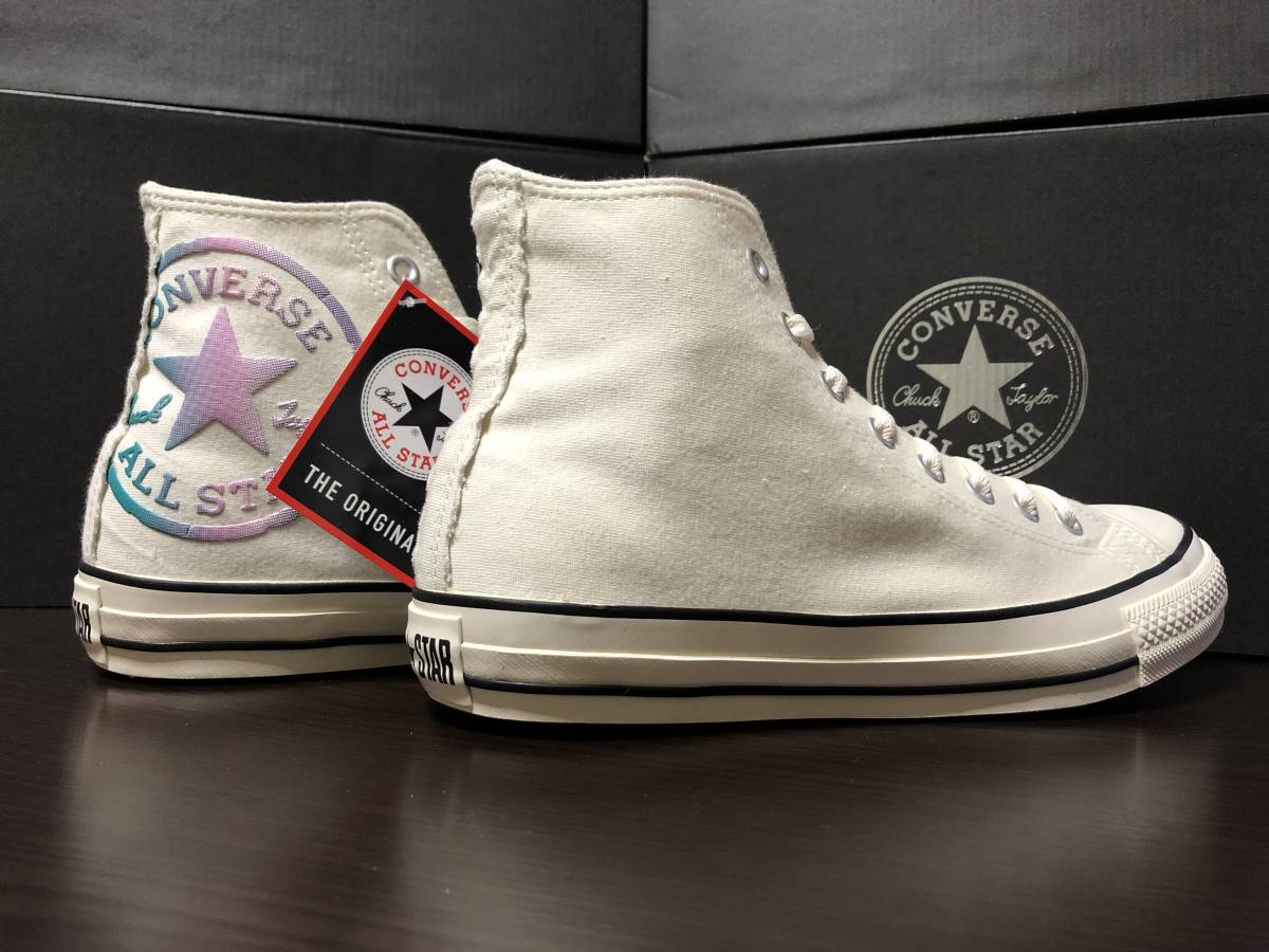 コンバース オールスター ダメージティー HI CONVERSE ALL STAR DAMAGETEE HI 27.5cm WHITE_画像2