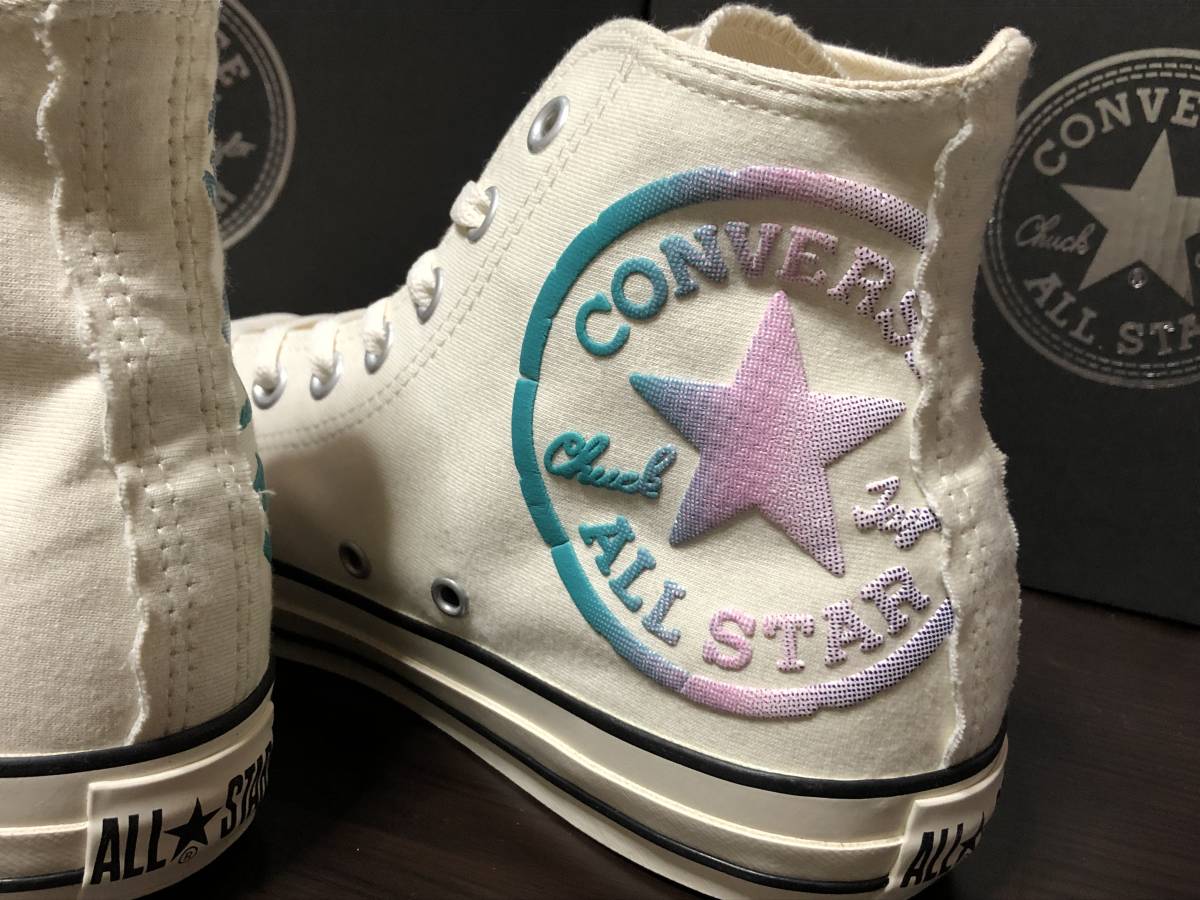 コンバース オールスター ダメージティー HI CONVERSE ALL STAR DAMAGETEE HI 27.5cm WHITE_画像6