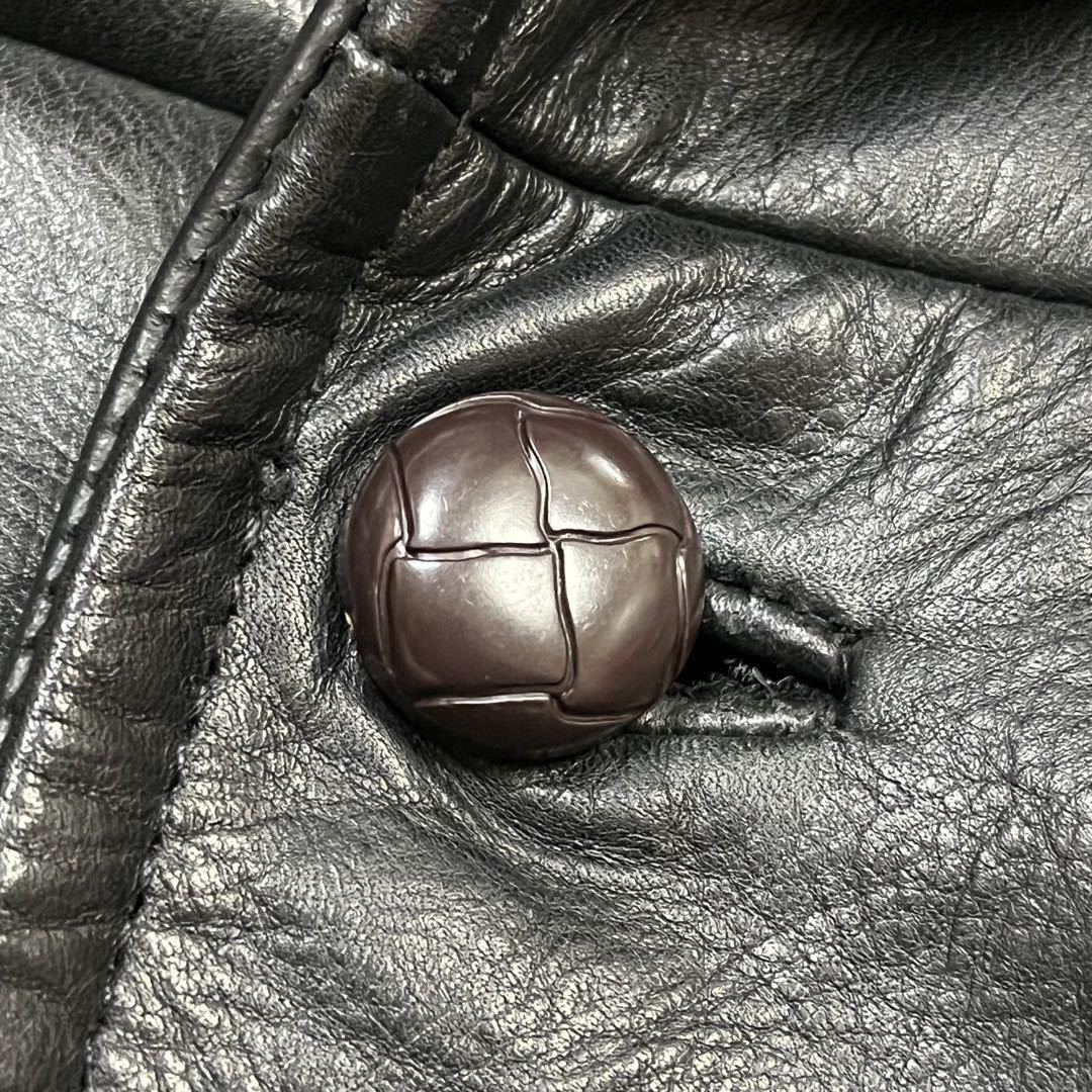 美品 Dress hippy ドレスヒッピー VINTAGE LEATHER P-COAT 本革 美品 Dress hippy ドレスヒッピー VINTAGE LEATHER P-COAT 本革