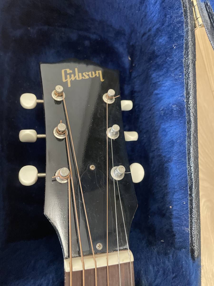 Gibson ギブソン J-45 GUARANTEED アコースティックギター ハードケース付き　現状品_画像5