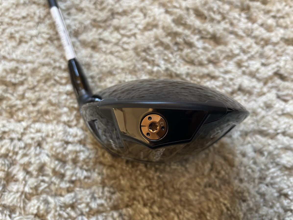 CALLAWAY PARADYM TRIPLE DIAMOND S 9° ＋ SPEEDER NX BLACK 60-X ＜中古美品＞ / パラダイム トリプルダイヤモンドS　TCシリアル_画像4