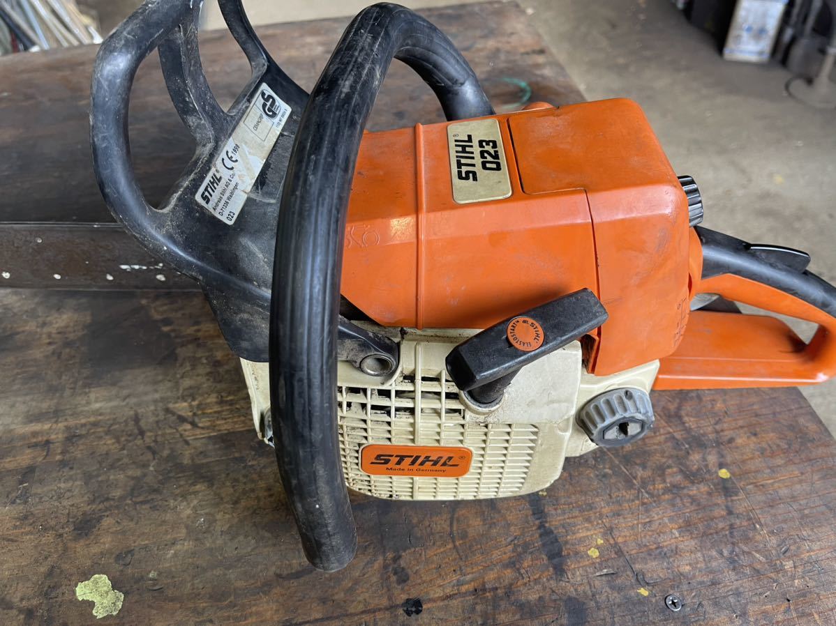 Yahoo!オークション - STIHL スチール チェンソー 023 中古品 Yahoo!オークション - STIHL スチール チェンソー 023 中古品