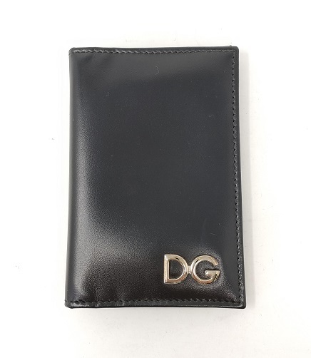 新品 ドルチェ＆ガッバーナ パスケース 名刺入れ 黒 カード入れ DOLCE＆GABBANA NERO D&G_画像1