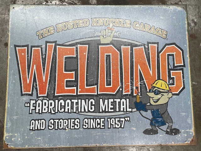 Made in USA アメリカ雑貨 看板 サインプレート メタルサイン スティール製 WELDING ガレージ_画像1