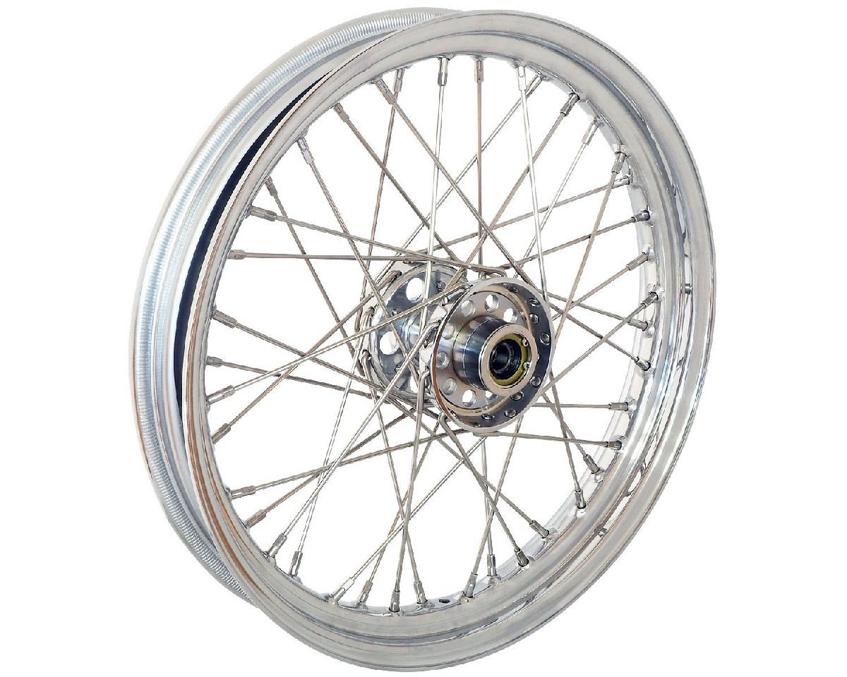  Star hub wheel 18×2.5in stainless steel spoke chrome 