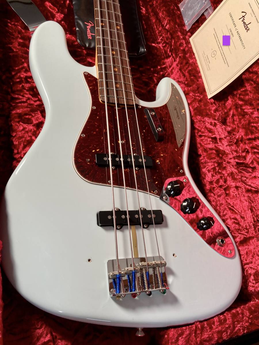 Fender American Original 60s Jazz Bass Sonic Blue フェンダー USA ジャズベース ラッカー【G&Gハードケース付き】_画像2