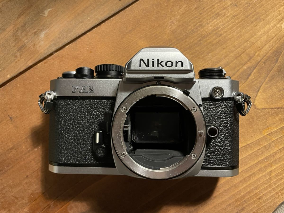 Nikon fm2 シャッター　露出計ok フィルムカメラ　ボディ 一眼レフカメラ_画像1