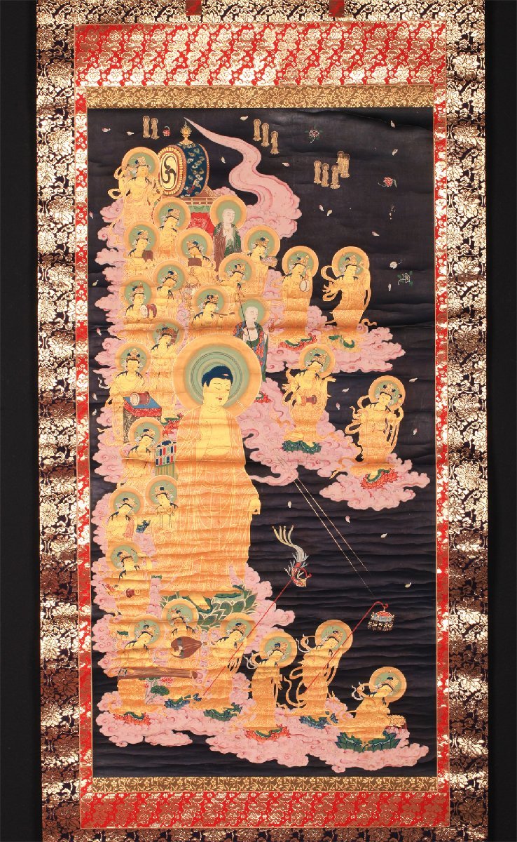 【 肉筆仏画 】 空海 アーンク 無銘 桐箱付 蔵出し i-img738x1200-