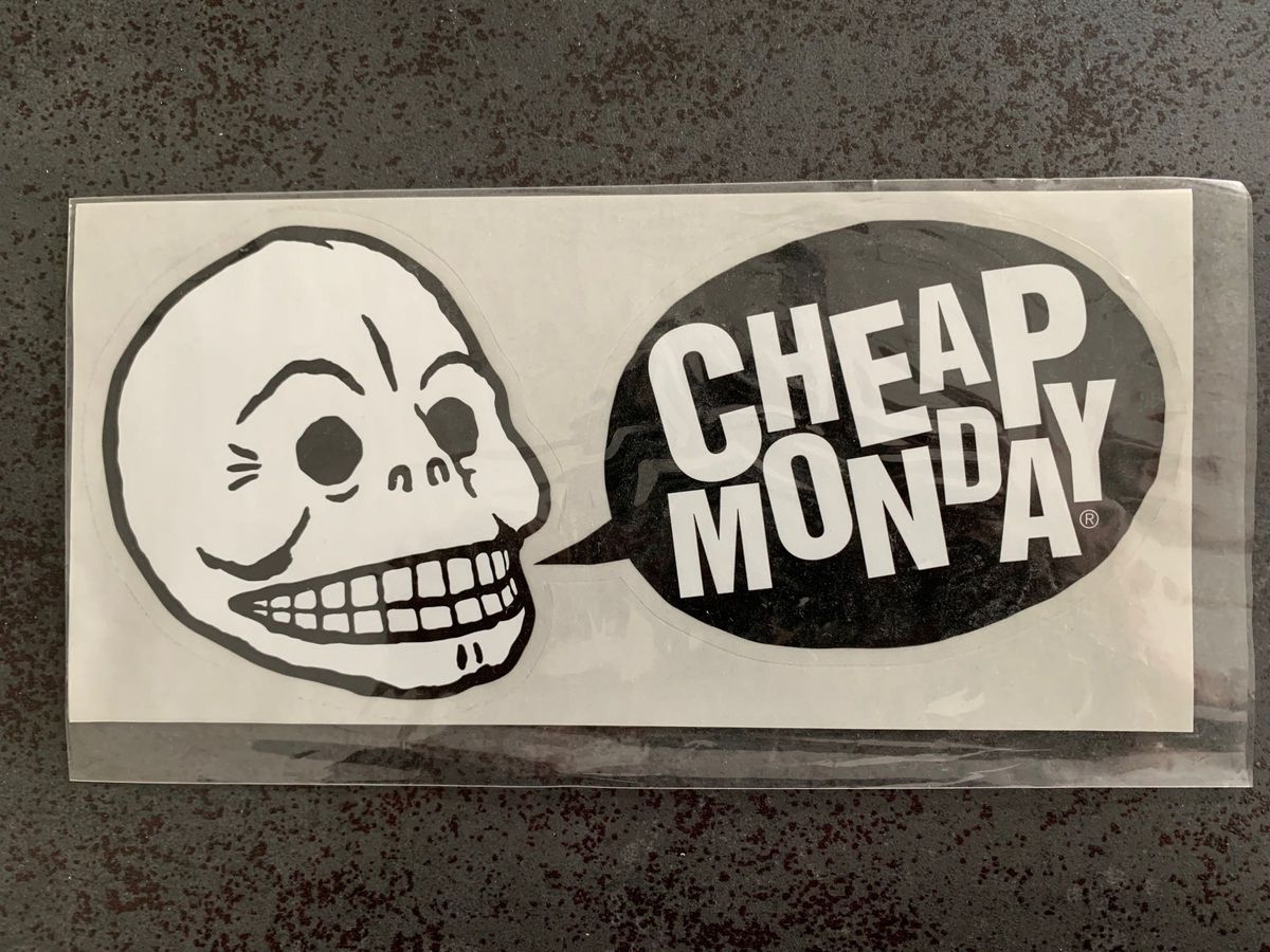 CHEAP MONDAY ステッカー