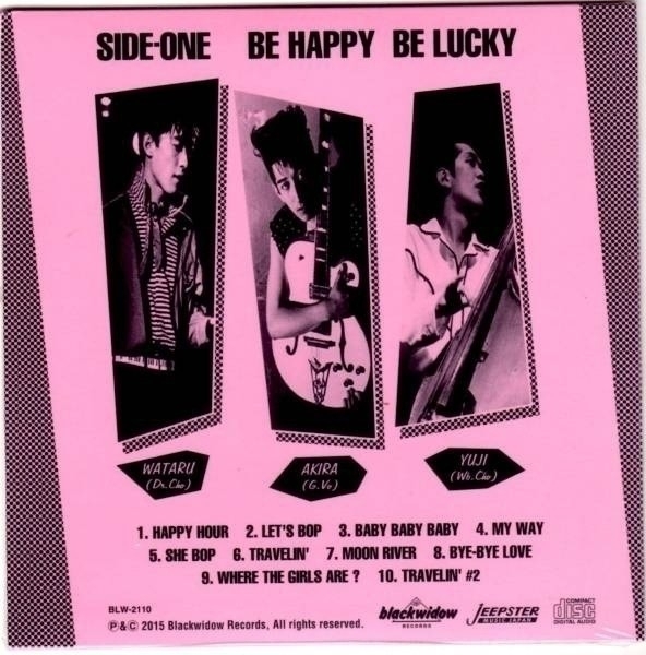 送料無料 新品・限定盤 SIDE-ONE - BE HAPPY BE LUCKY CD / サイドワン ネオロカビリー ハリス 上野聡_画像2