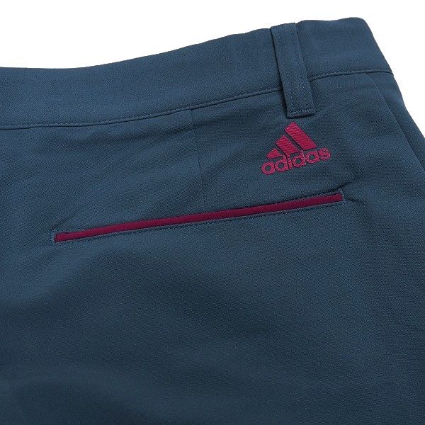 P775 新品 adidas GOLF アディダス ゴルフ 秋冬 フォールウェイト ストレッチ ウィンターパンツ 裏起毛 保温 O ブルー_画像7