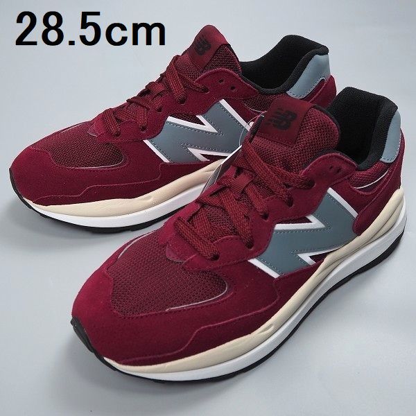 P809 新品 New Balance ニューバランス M5740 HL1 スニーカー 28.5cm ガーネット