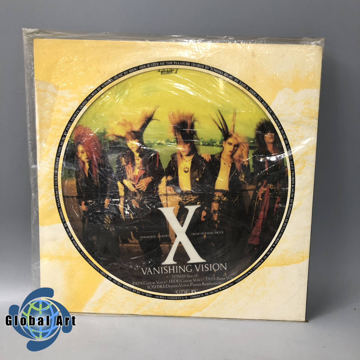 ★D12287/X JAPAN/LP/レコード/VANSHING VISION/1988年製_画像1