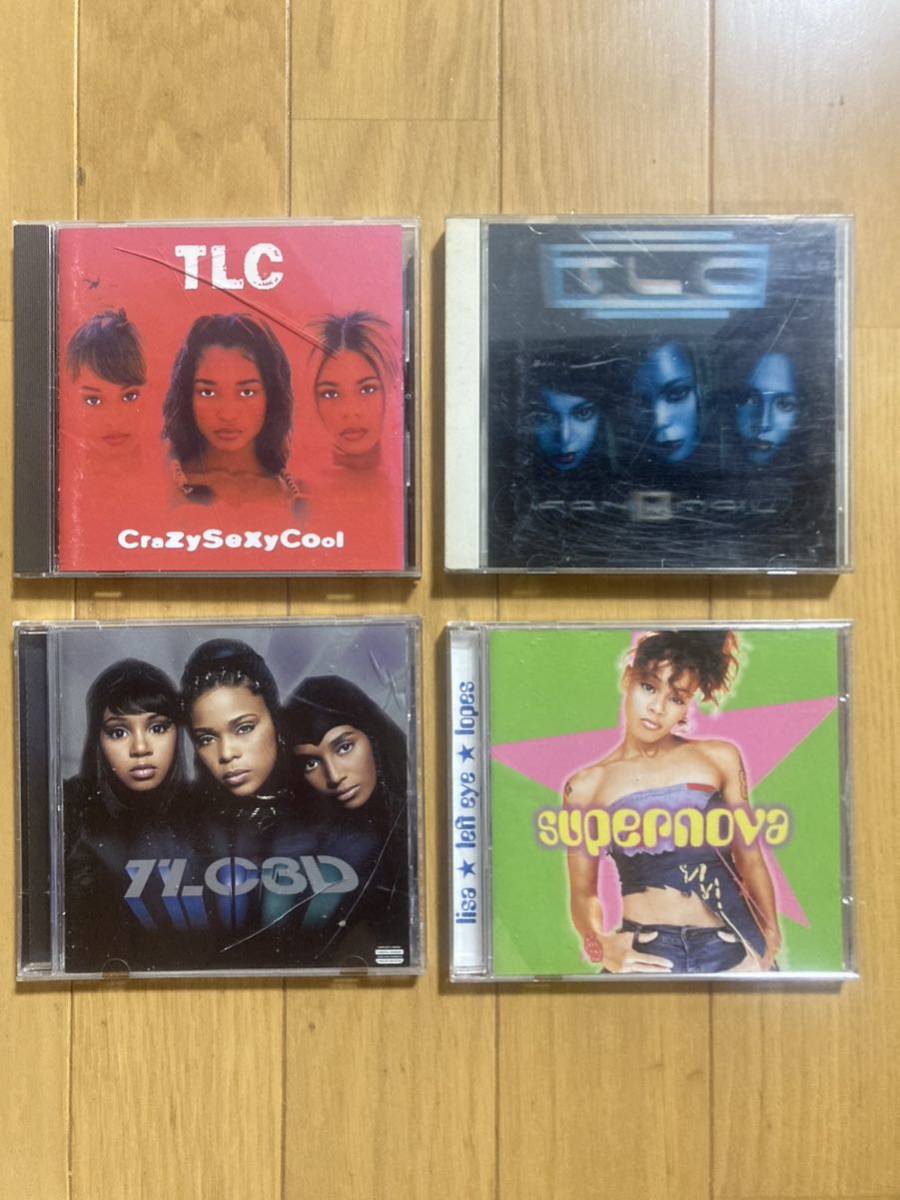 ◯【TLC】CD４枚セット_画像1