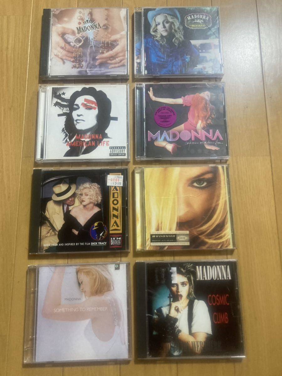 0[ Madonna ]CD8 шт. комплект +1 листов ( дополнение )=9 шт. комплект 