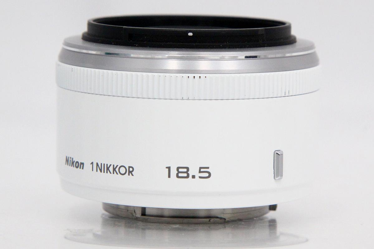 並品｜ニコン 1NIKKOR 18.5mm F1.8 ホワイト γA6187-2A3_画像3