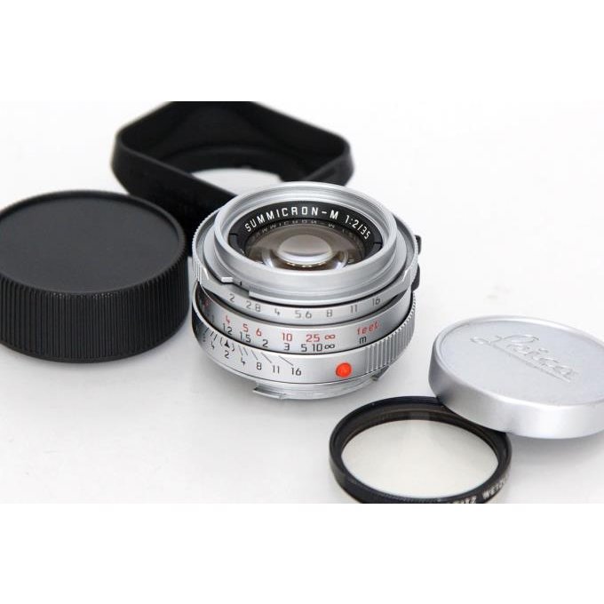  ultimate beautiful goods l Leica Summicron-M 35mm F2 7 sheets sphere silver γA1638-3V1A