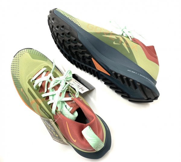 NIKE ナイキ React Pegasus Trail 4 GORE-TEX リアクト ペガサス トレイル ゴアテックス DJ7926-300 グリーン 26.0_画像2