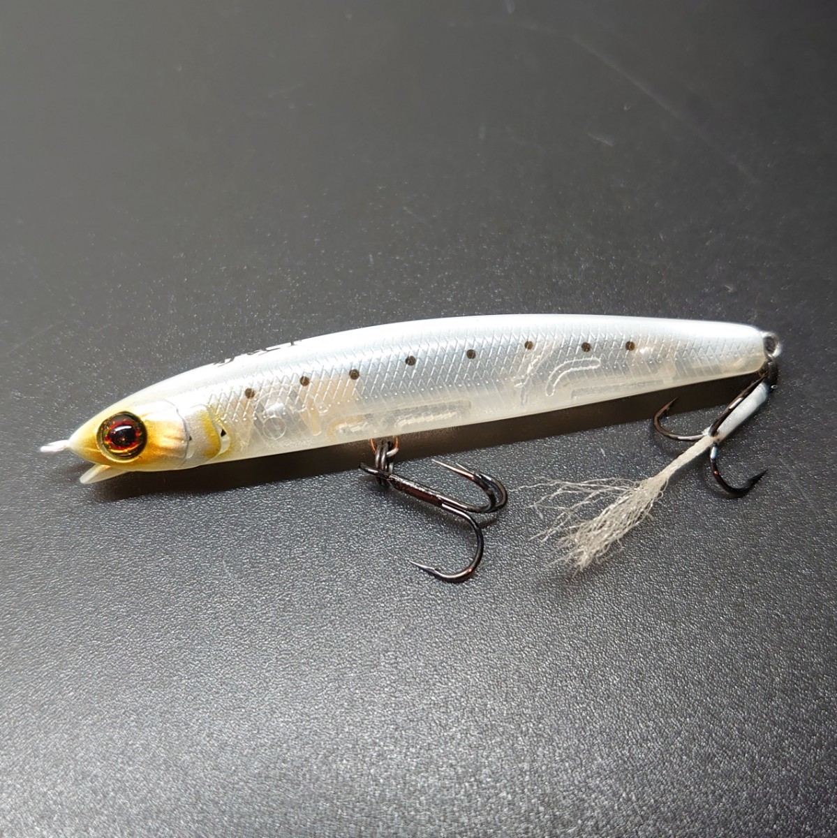 【定形外120円】ジャッカル セイラミノー 70F ホワイト系 JACKALL SEIRA MINNOW 70 F 静乱_画像1