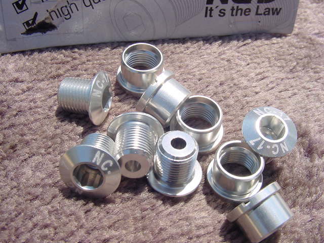 NC-17 CNC Chainring bolts SL 新品未使用_画像4