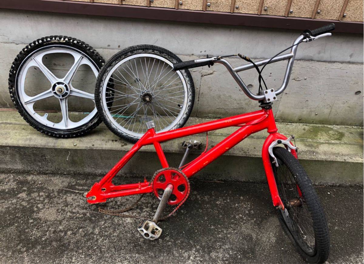 BMX BIKE custom bike bicycle Junk SST ORYG parts mountain bike off-road  Street painting paint frame parts taking .: Real Yahoo auction salling