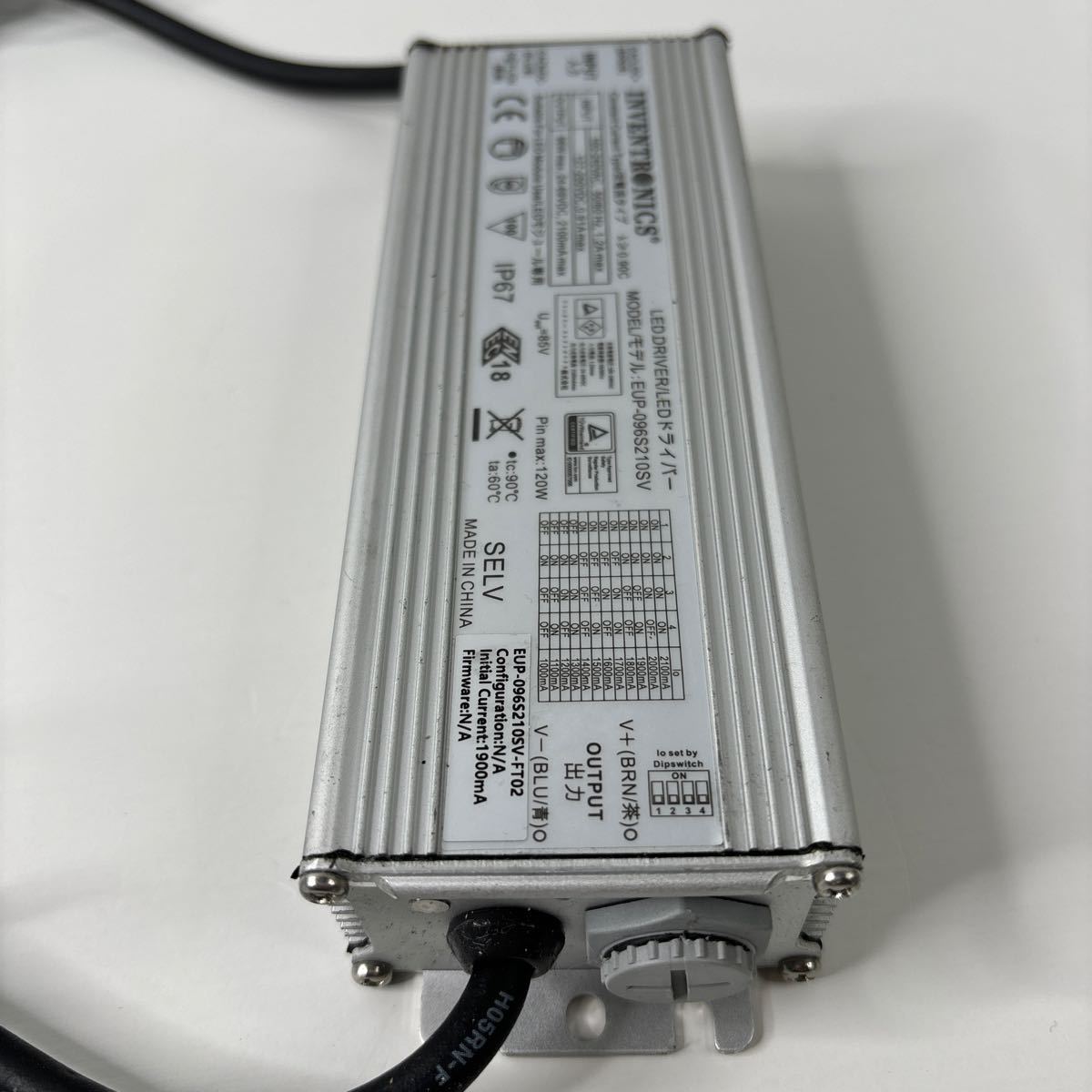 パワーサプライ スイッチング電源 96W Max 24V-69VDC EUP-096S210SV インバータニックス INVENTRONICS (634)_画像4