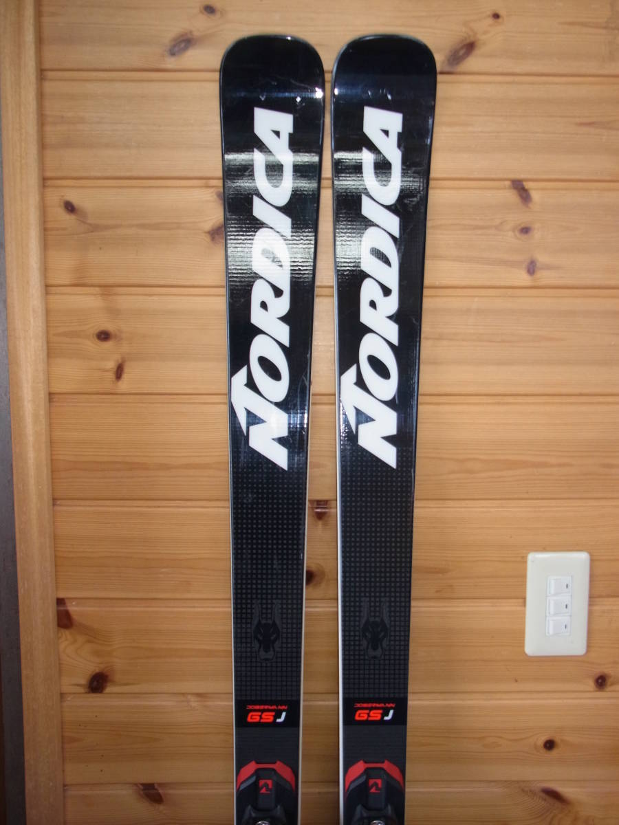 NORDICA GS-J 171cm 中古 ジュニアレーシング　トップモデル_画像1