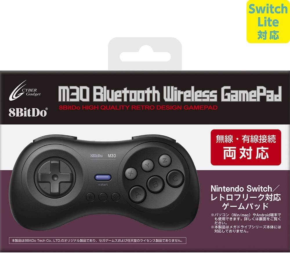 【Switch Lite / Switch対応】 8BitDo M30 Bluetooth Wireless GamePad -