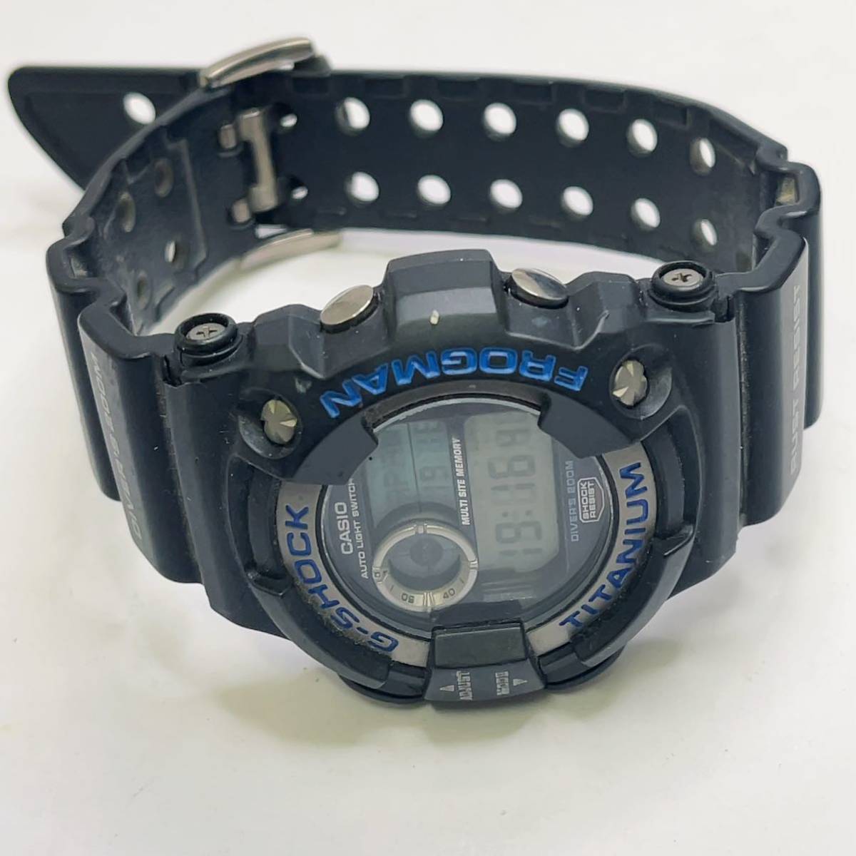 1円～ CASIO カシオ G-SHOCK FROGMAN フロッグマン DIVER'S 200M クオーツ 2016 DW-9900_画像5