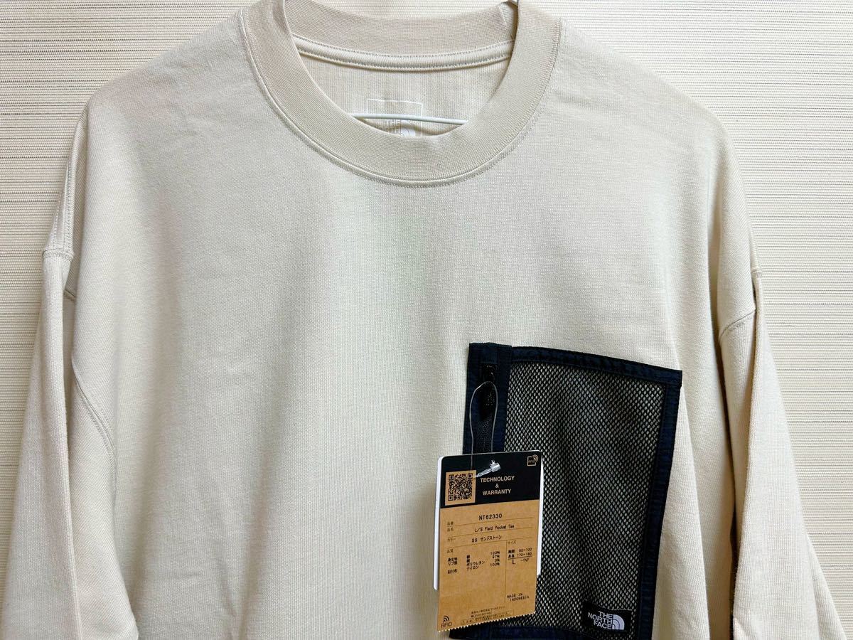 タグ付き 新品未使用品 ザ・ノースフェイス THE NORTH FACE Long-Sleeve Field Pocket T-shirts_画像1