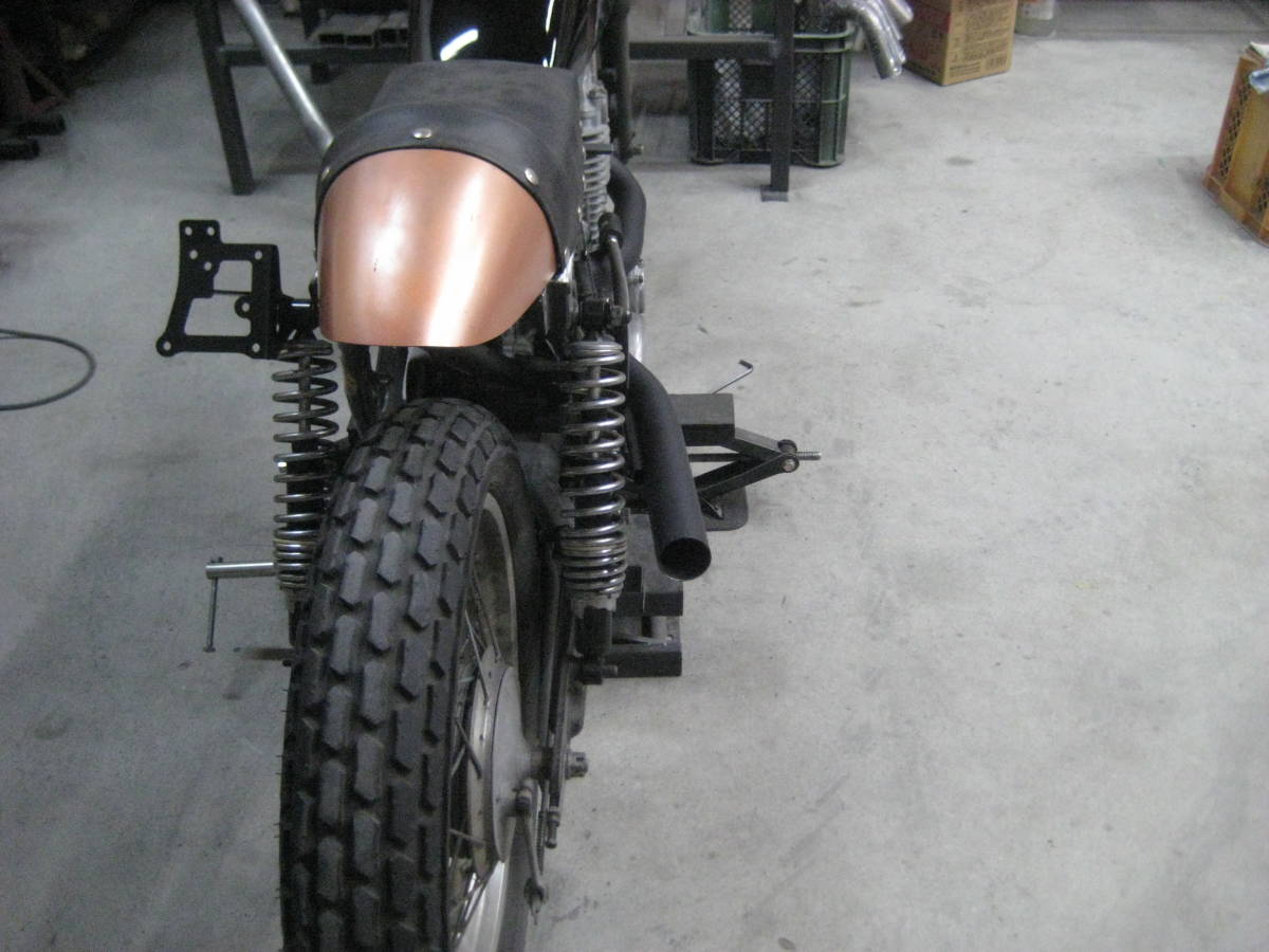 SR400 SR500 muffler exhaust pipe custom Scrambler VMX